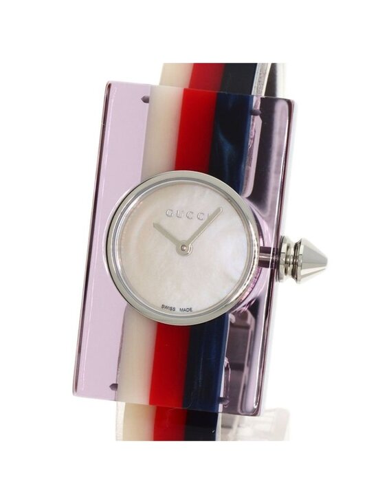 Gucci Vintage Web Watch SS Acrylic Resin main image 4